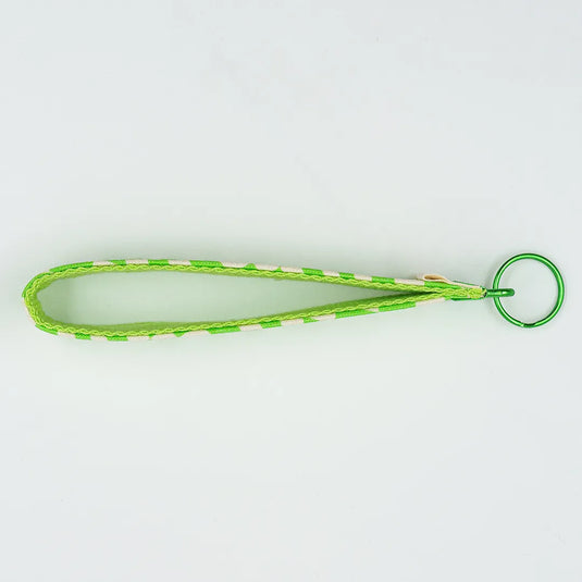 Warped Lime Wristlet