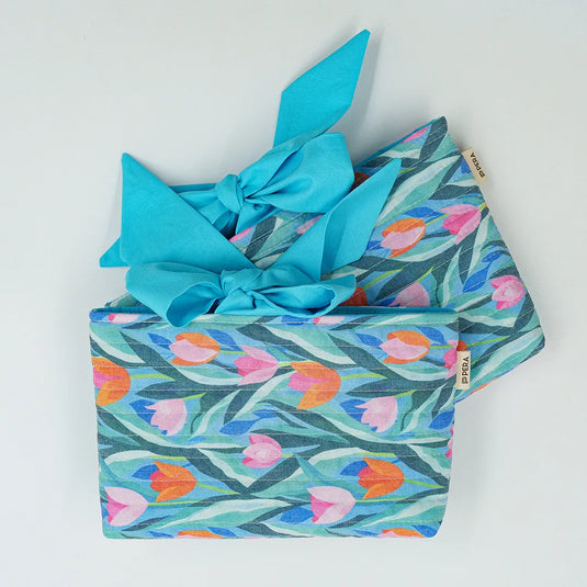 Tulip Field Book Sleeve - Medium