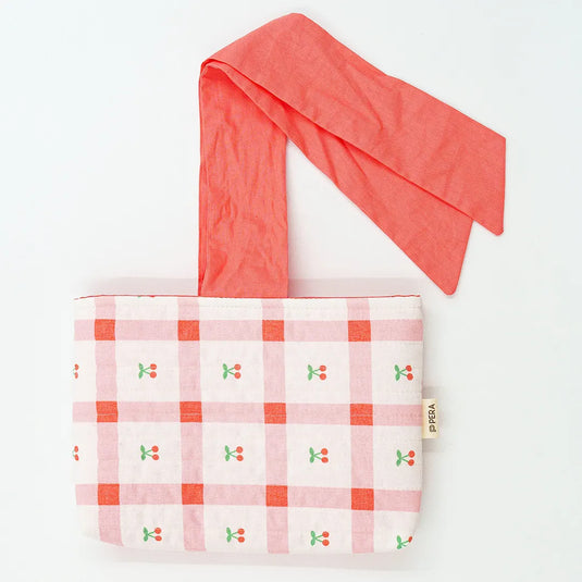 Cherry Picnic Book Sleeve - Medium
