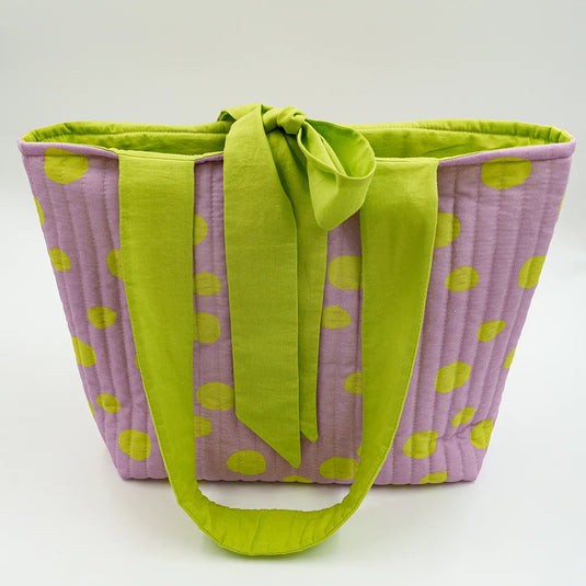 Lilac Dot Everyday Tote