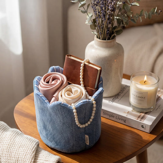 The Azure Harmony Basket - S