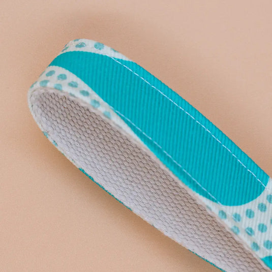 Green Denim Wristlet Keychain - Pera Atelier