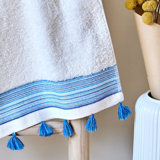 Waves Face Towel - Pera Atelier