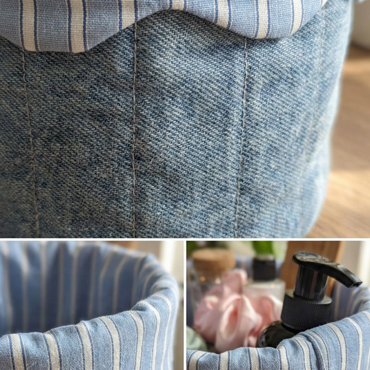 The Azure Harmony Basket - S