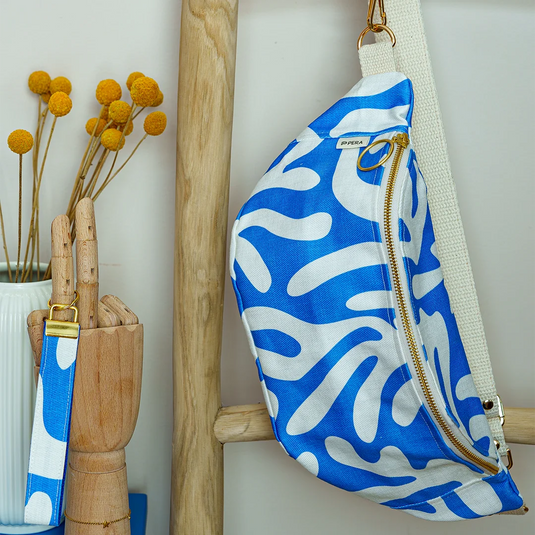 Fanny Pack – Blue - Pera Atelier
