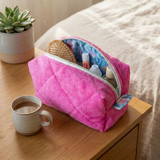 The Vibrant Plush Pouch